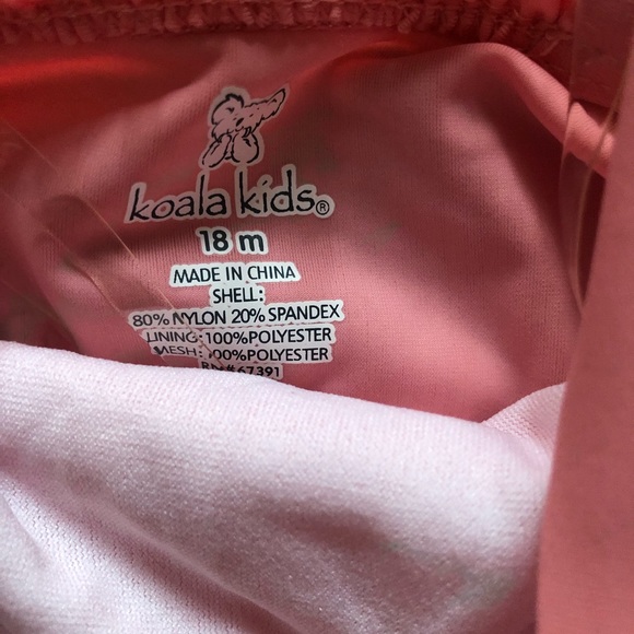 Baby girl bathing suit 18 mo - Picture 3 of 3